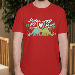 Valentine's Day T-Shirts Couple Love Print Sweet Style