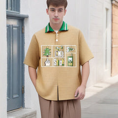 Unisex Polo Shirt Men's Summer Short Sleeve T-Shirt