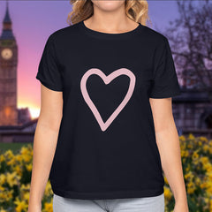 Valentine's Day T-Shirts Couple Love Print Sweet Style