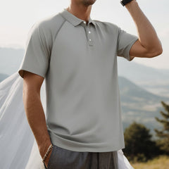 Unisex Polo Shirt Short Sleeve Men Summer