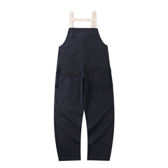Overalls Men Jumpsuit Multi-Pocket Workwear Overalls Men's Loose Suspenders Street Jumpsuit