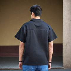 Unisex Polo Shirt Men's Summer Cotton Casual Loose