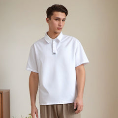 Unisex Polo Shirt Half Sleeve T-Shirt Men's Loose