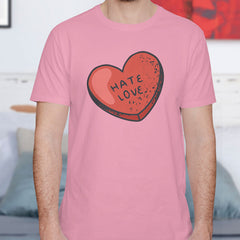 Valentine's Day T-Shirts Couple Love Print Sweet Style