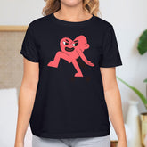 Valentine's Day T-Shirts Couple Love Print Sweet Style