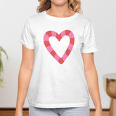 Valentine's Day T-Shirts Couple Love Print Sweet Style