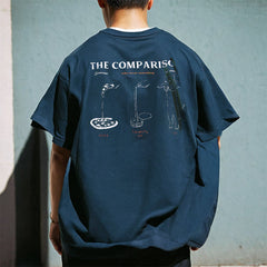 Men T Shirts Half-Sleeve T-shirt Fashion