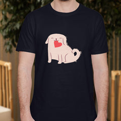 Valentine's Day T-Shirts Couple Love Print Sweet Style