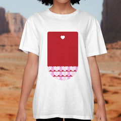 Valentine's Day T-Shirts Couple Love Print Sweet Style