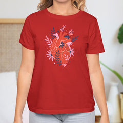 Valentine's Day T-Shirts Couple Love Print Sweet Style