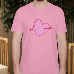 Valentine's Day T-Shirts Couple Love Print Sweet Style