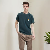 Men T Shirts Retro Short Sleeve T-shirt Men