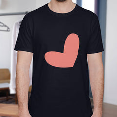 Valentine's Day T-Shirts Couple Love Print Sweet Style