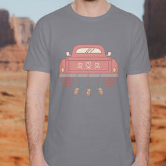 Valentine's Day T-Shirts Couple Love Print Sweet Style