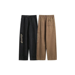 Unisex Sweatpants Autumn Vintage Casual Trousers