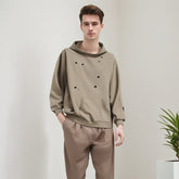 Men Hoodie Hooded Sweater Men and Women Loose