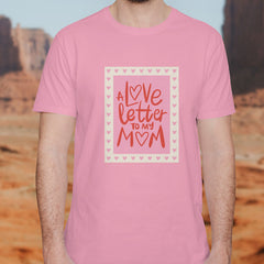 Valentine's Day T-Shirts Couple Love Print Sweet Style