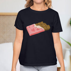 Valentine's Day T-Shirts Couple Love Print Sweet Style