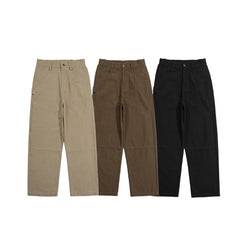 Unisex Sweatpants Retro Loose Straight Casual Trousers