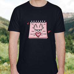 Valentine's Day T-Shirts Couple Love Print Sweet Style