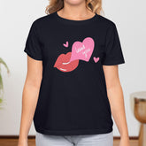 Valentine's Day T-Shirts Couple Love Print Sweet Style