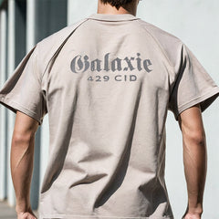 Men T Shirts Retro Short Sleeve T-shirt Men