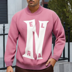 Men Sweater Sweater Loose