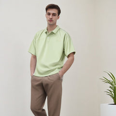 Unisex Polo Shirt Short Sleeve Summer Top