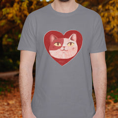 Valentine's Day T-Shirts Couple Love Print Sweet Style