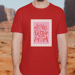 Valentine's Day T-Shirts Couple Love Print Sweet Style