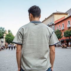 Unisex Polo Shirt Vintage Summer Loose