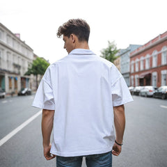 Unisex Polo Shirt Casual Men Summer Loose