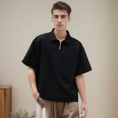 Unisex Polo Shirt Short Sleeve T-Shirt for Men and Women