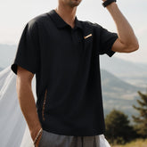 Unisex Polo Shirt Men's Summer Cotton Casual Loose