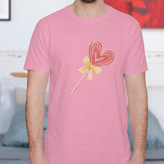 Valentine's Day T-Shirts Couple Love Print Sweet Style