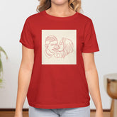 Valentine's Day T-Shirts Couple Love Print Sweet Style