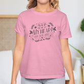 Valentine's Day T-Shirts Couple Love Print Sweet Style