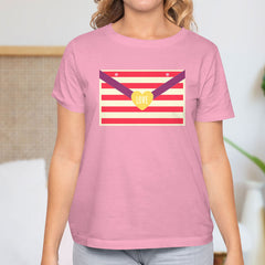 Valentine's Day T-Shirts Couple Love Print Sweet Style