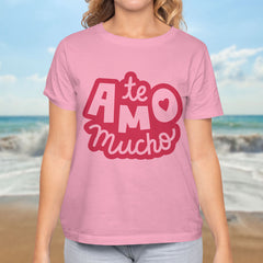 Valentine's Day T-Shirts Couple Love Print Sweet Style