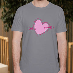 Valentine's Day T-Shirts Couple Love Print Sweet Style