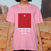 Valentine's Day T-Shirts Couple Love Print Sweet Style