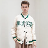 Men Jacket Letter Towel Baseball