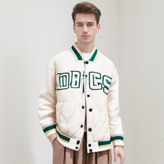 Men Jacket Letter Towel Baseball