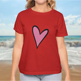 Valentine's Day T-Shirts Couple Love Print Sweet Style