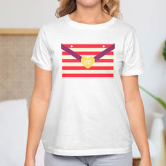 Valentine's Day T-Shirts Couple Love Print Sweet Style