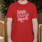 Valentine's Day T-Shirts Couple Love Print Sweet Style