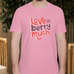 Valentine's Day T-Shirts Couple Love Print Sweet Style