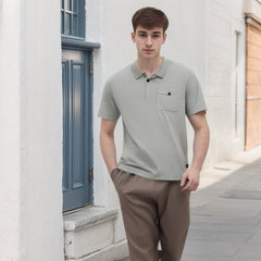 Unisex Polo Shirt Loose Casual