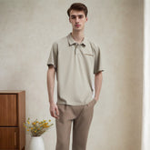 Unisex Polo Shirt Short Sleeve T-Shirt for Men Summer