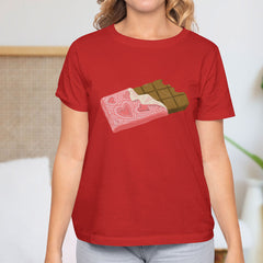 Valentine's Day T-Shirts Couple Love Print Sweet Style